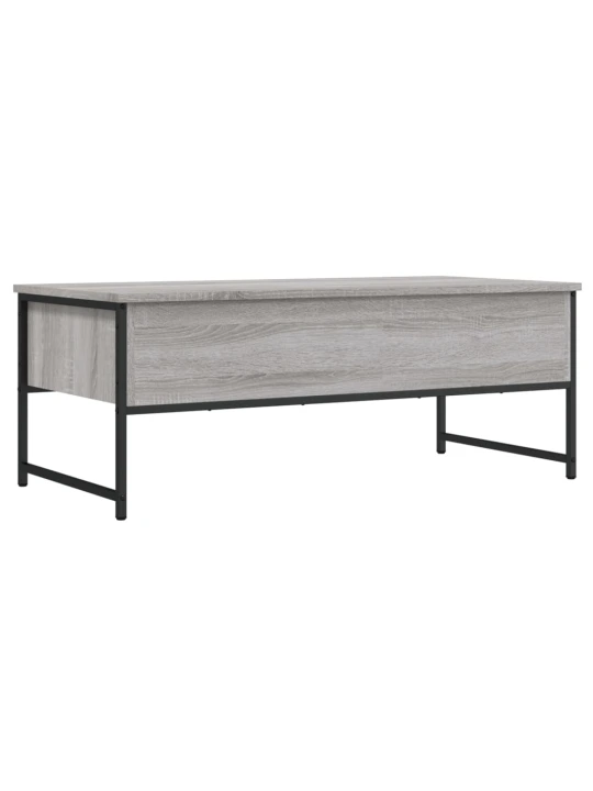Konferenční stolek šedý sonoma 101x49x39,5 cm kompozitní dřevo