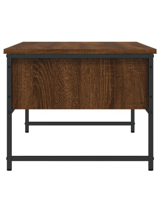 Konferenční stolek hnědý dub 101x49x39,5 cm kompozitní dřevo