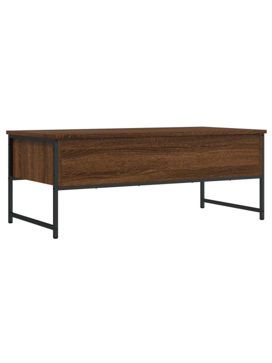 Konferenční stolek hnědý dub 101x49x39,5 cm kompozitní dřevo