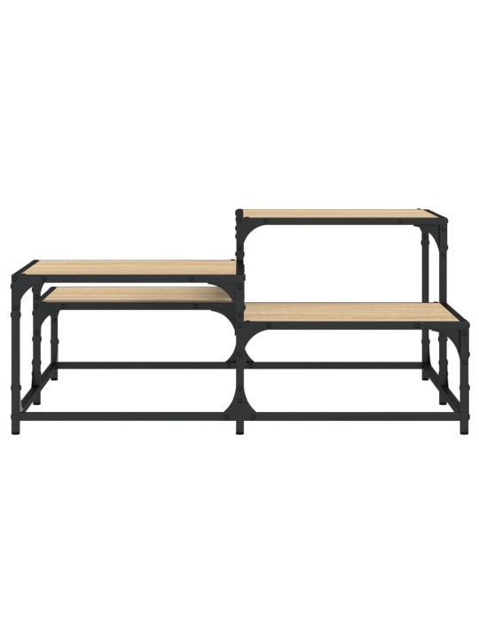 Konferenční stolek dub sonoma 87,5x87,5x40 cm kompozitní dřevo