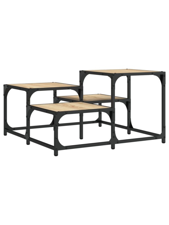 Konferenční stolek dub sonoma 68 x 68 x 40 cm kompozitní dřevo
