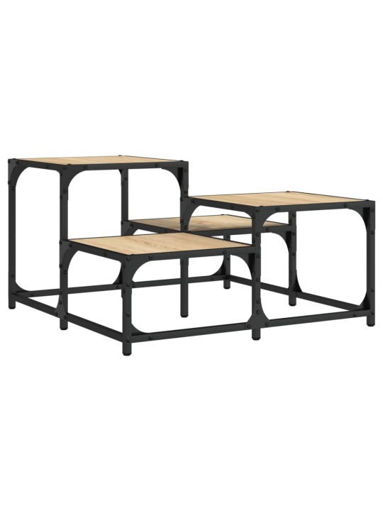 Konferenční stolek dub sonoma 68 x 68 x 40 cm kompozitní dřevo