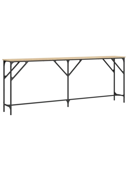 Konzolový stolek dub sonoma 200 x 29 x 75 cm kompozitní dřevo