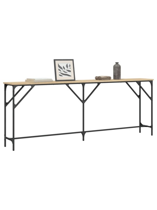 Konzolový stolek dub sonoma 200 x 29 x 75 cm kompozitní dřevo