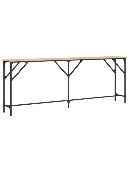 Konzolový stolek dub sonoma 200 x 29 x 75 cm kompozitní dřevo