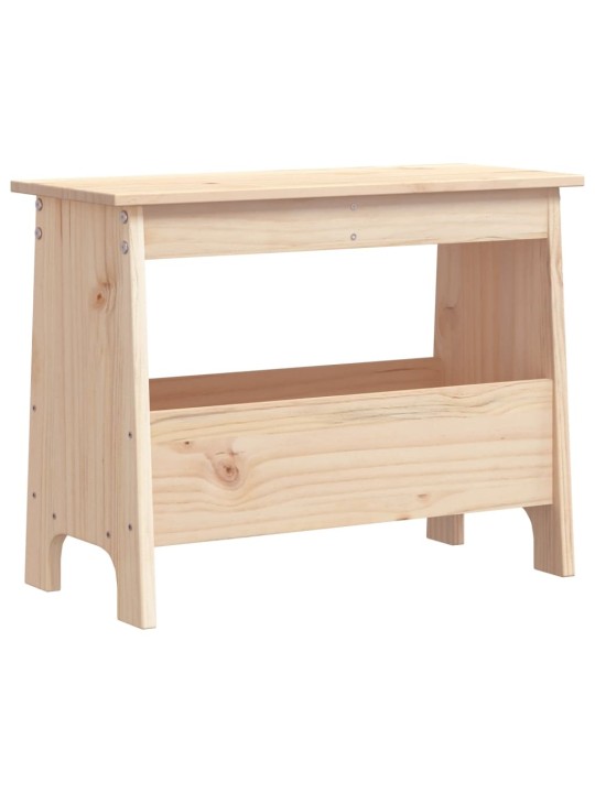 Lavice do předsíně 60 x 28 x 45 cm masivní borovice
