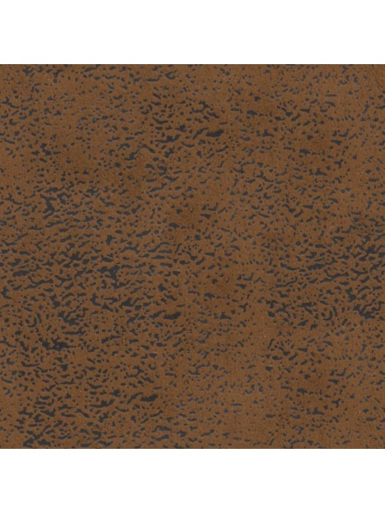 Lavice s opěradlem hnědá 112 x 65,5 x 75 cm umělá semišová kůže