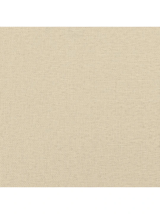 Masážní polohovací křeslo krémové textil