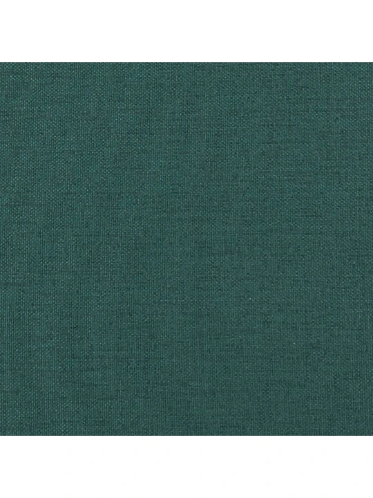 Masážní polohovací křeslo tmavě zelené textil