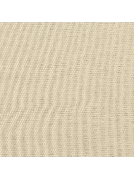 Masážní polohovací křeslo krémové textil
