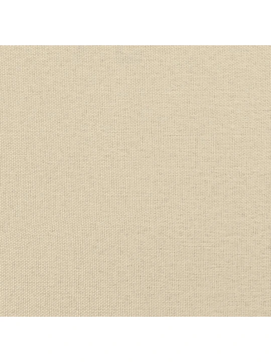 Masážní polohovací křeslo krémové textil