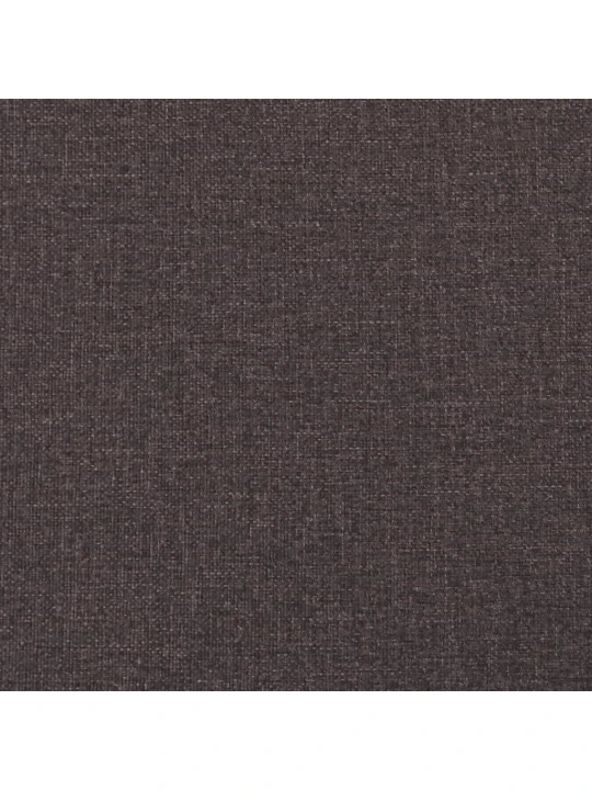 Polohovací křeslo tmavě hnědé textil