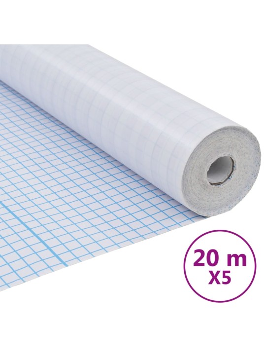 Okenní fólie matné pruhovaný design PVC
