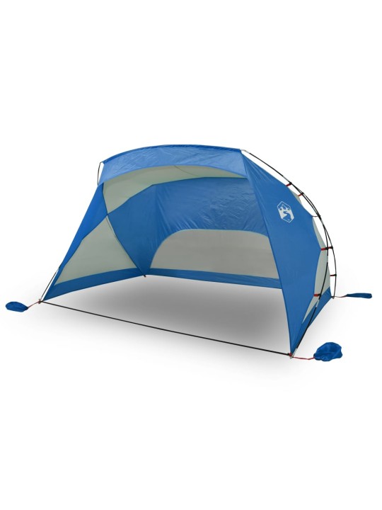 Plážový stan azurově modrý 274x178x170/148 cm 185T polyester