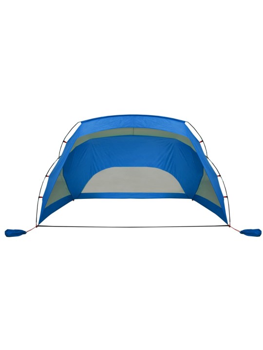 Plážový stan azurově modrý 274x178x170/148 cm 185T polyester