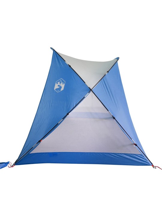 Plážový stan azurově modrý 274x178x170/148 cm 185T polyester