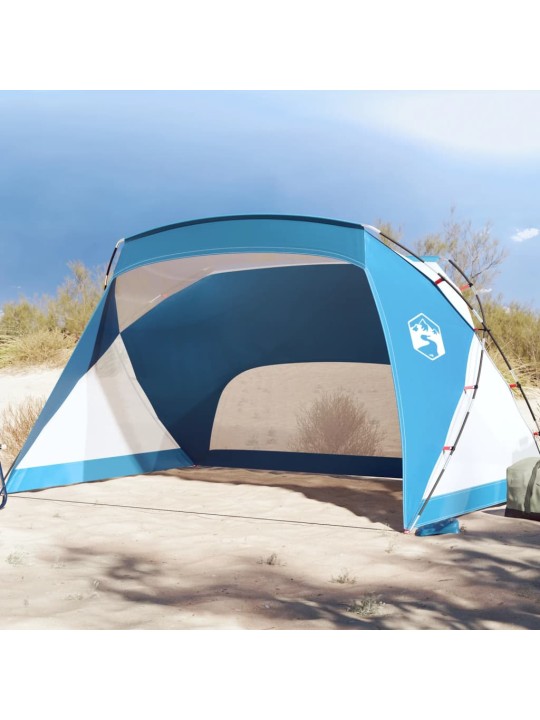 Plážový stan azurově modrý 274x178x170/148 cm 185T polyester