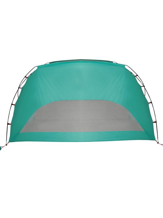 Plážový stan mořská zelená 274x178x170/148 cm 185T polyester