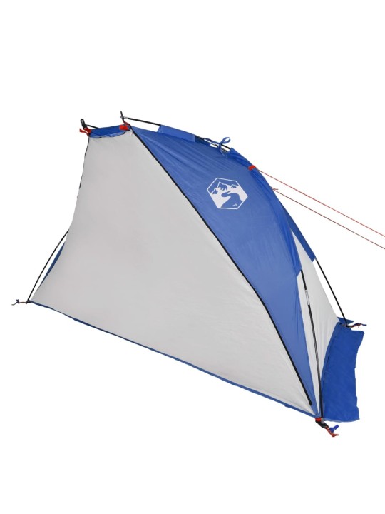 Plážový stan azurově modrý 268 x 223 x 125 cm 185T polyester
