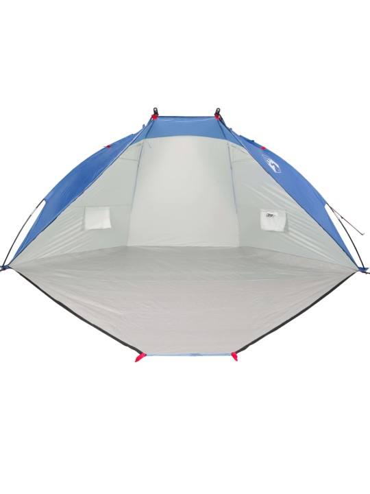 Plážový stan azurově modrý 268 x 223 x 125 cm 185T polyester