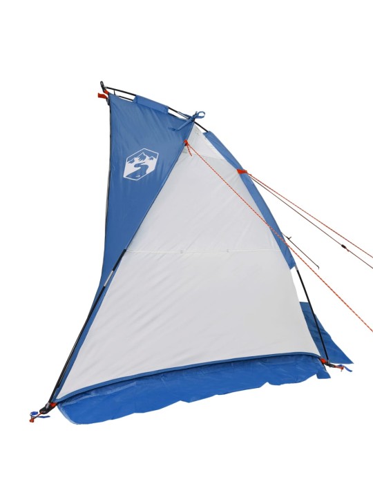 Plážový stan azurově modrý 268 x 223 x 125 cm 185T polyester