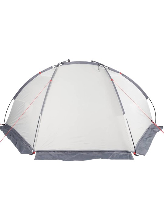 Plážový stan šedý 268 x 223 x 125 cm 185T polyester