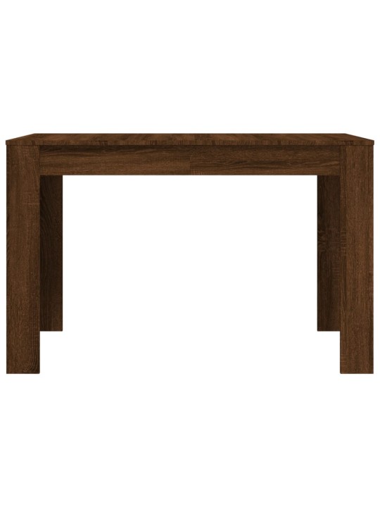 Jídelní stůl hnědý dub 120 x 60 x 76 cm kompozitní dřevo