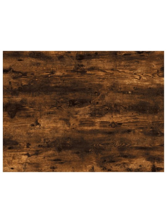 Nástěnné police 4 ks kouřový dub 40x30x1,5 cm kompozitní dřevo