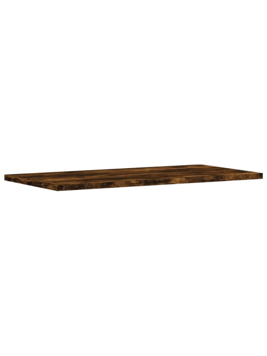 Nástěnné police 4 ks kouřový dub 60x30x1,5 cm kompozitní dřevo