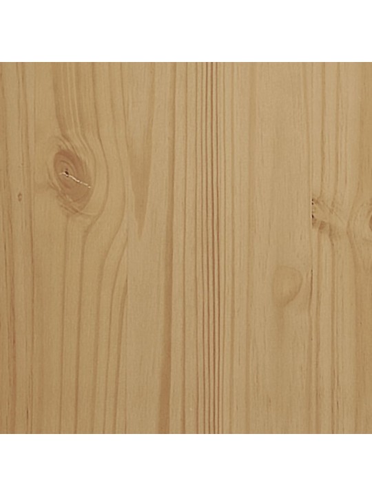 TV stolek FLORO voskově hnědý 114x43x55 cm masivní borové dřevo