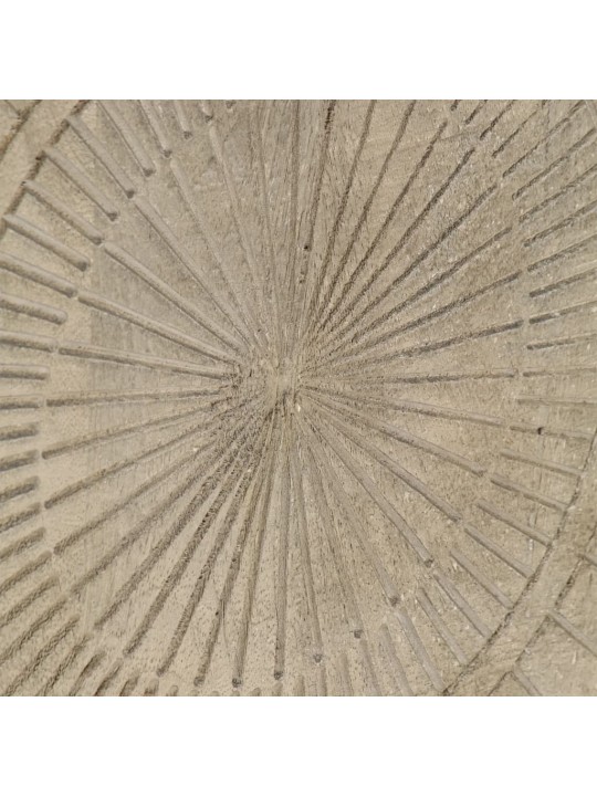 Noční stolek 40x30x50 cm masivní mangovníkové dřevo a železo