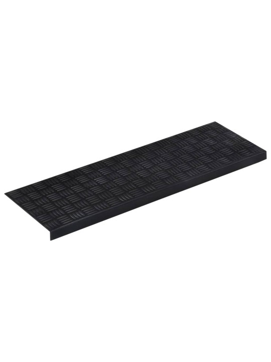 Nášlapy na schody 5 ks 25 x 75 cm guma