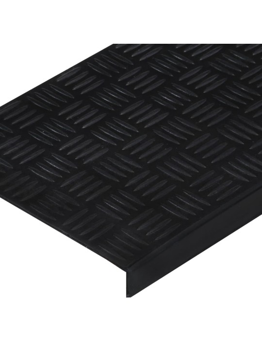 Nášlapy na schody 5 ks 25 x 75 cm guma