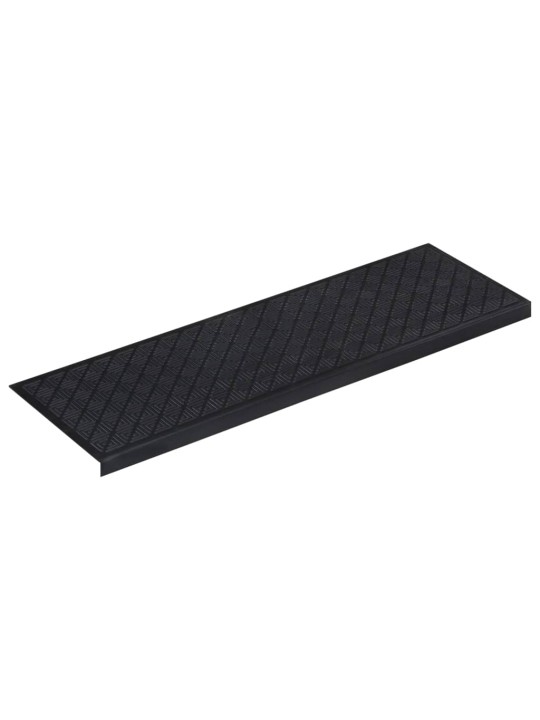 Nášlapy na schody 5 ks 25 x 75 cm guma