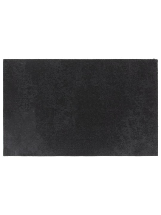 Rohožka před dveře černá 50 x 80 cm kokosové vlákno
