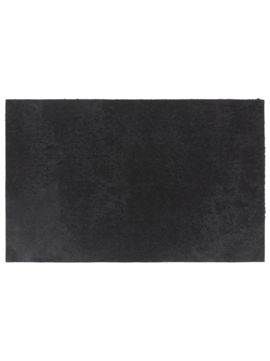 Rohožka před dveře černá 50 x 80 cm kokosové vlákno
