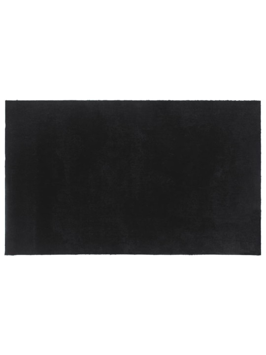 Rohožka před dveře tmavě šedá 90 x 150 cm kokosové vlákno
