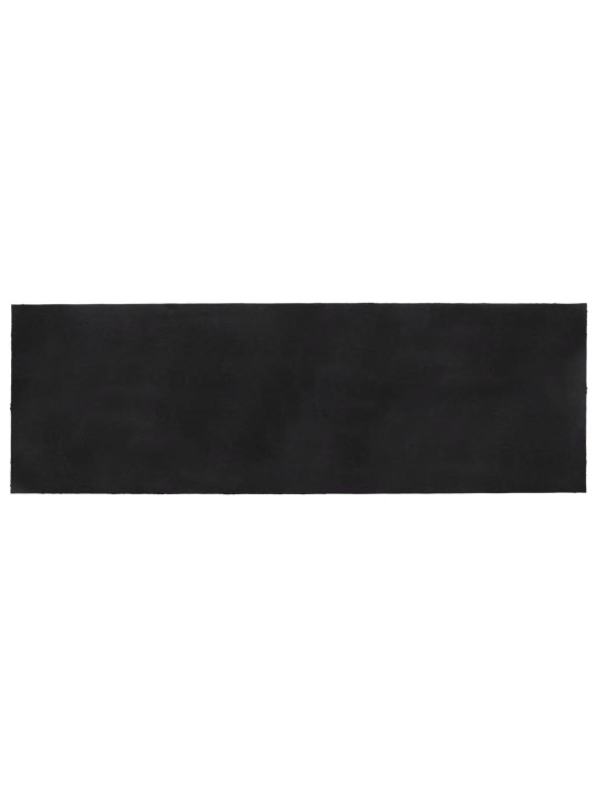 Rohožka před dveře tmavě šedá 100 x 300 cm kokosové vlákno