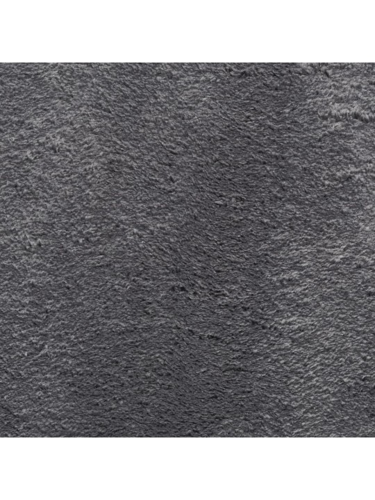 Koberec HUARTE krátký vlas měkký a pratelný antracit 80x150 cm