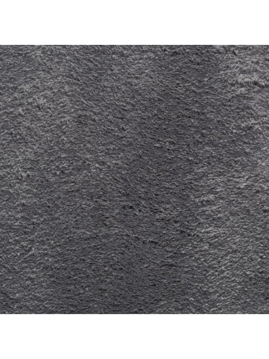 Koberec HUARTE krátký vlas měkký a pratelný antracit 240x240 cm