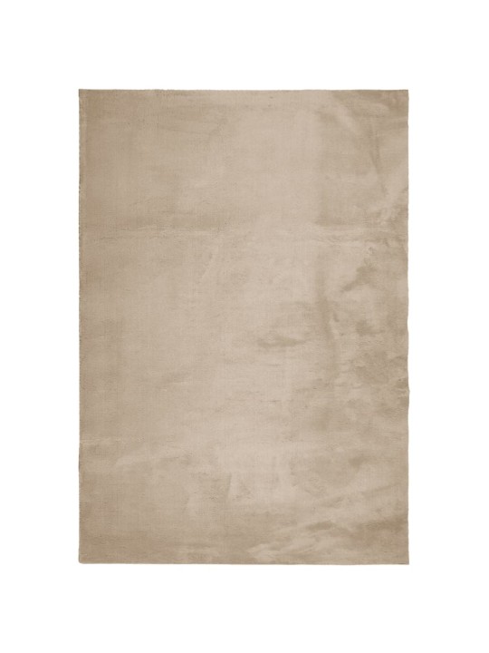 Koberec HUARTE krátký vlas měkký a pratelný pískový 120x170 cm