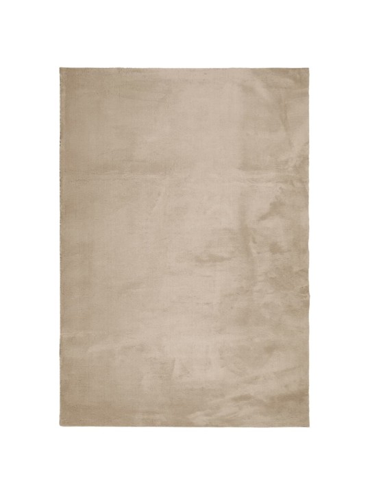 Koberec HUARTE krátký vlas měkký a pratelný pískový 160x230 cm
