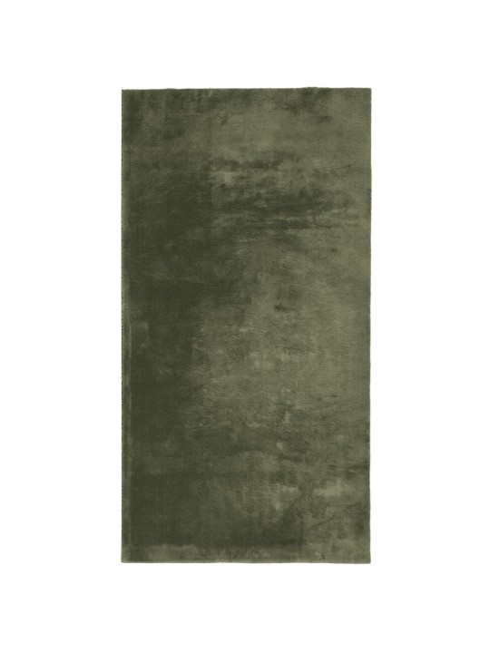 Koberec HUARTE krátký vlas měkký pratelný lesní zeleň 60x110 cm