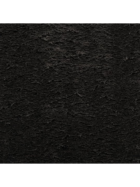 Koberec HUARTE krátký vlas měkký a pratelný černý 120x170 cm