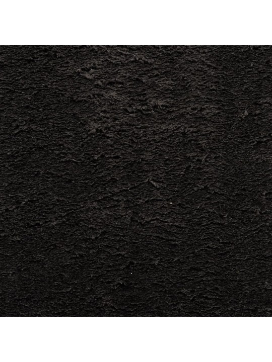 Koberec HUARTE krátký vlas měkký a pratelný černý 160x230 cm