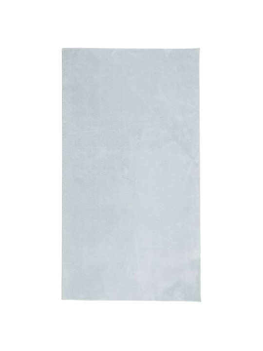 Koberec HUARTE krátký vlas měkký a pratelný modrý 60x110 cm