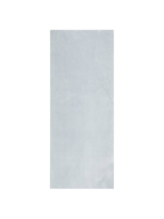 Koberec HUARTE krátký vlas měkký a pratelný modrý 80x200 cm