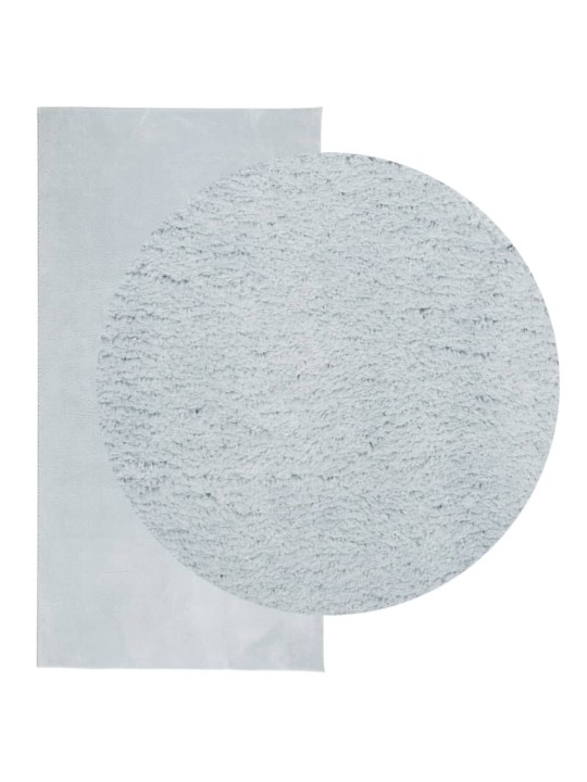 Koberec HUARTE krátký vlas měkký a pratelný modrý 100x200 cm