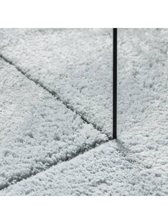 Koberec HUARTE krátký vlas měkký a pratelný modrý 100x200 cm