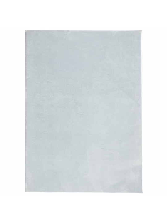 Koberec HUARTE krátký vlas měkký a pratelný modrý 200x280 cm
